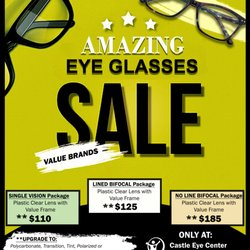 Castle Family Health Centers - Take advantage of our great sale at Castle Eye Center!