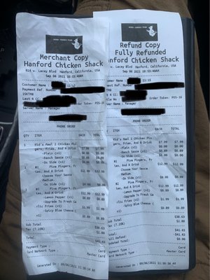 Menu photo 4 The Chicken Shack Hanford, CA