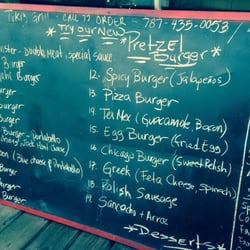 Tiki's Grill - Menu