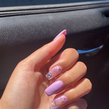 Saigon Spa - full acrylic set - Nail Salons Near Me - Coram, New York