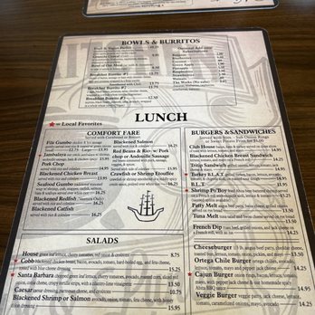 Cajun Kitchen Cafe - Menu 5/2023 - Cajun/Creole Near Me - Ventura, California