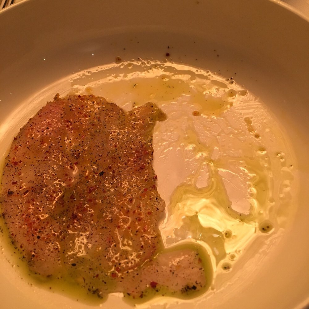 Antoine - Salmon with pepper and olive oil based dressing. Excellent - Restaurants Near Me - Paris, 75