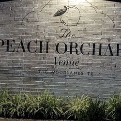 The Peach Orchard Venue - Signage on chapel