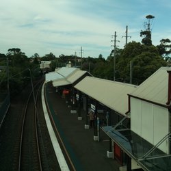 Mortdale Station - Platform