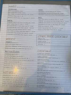 Menu photo 7 BARCA Pier & Wine Bar Alexandria, VA