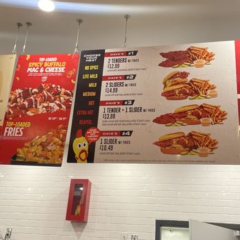 Dave's Hot Chicken - Menu as of March 2026 - Chicken Shop Near Me - Fresno, California Dave's Hot Chicken - Menu as of March 2026 - Chicken Shop Near Me - Fresno, California