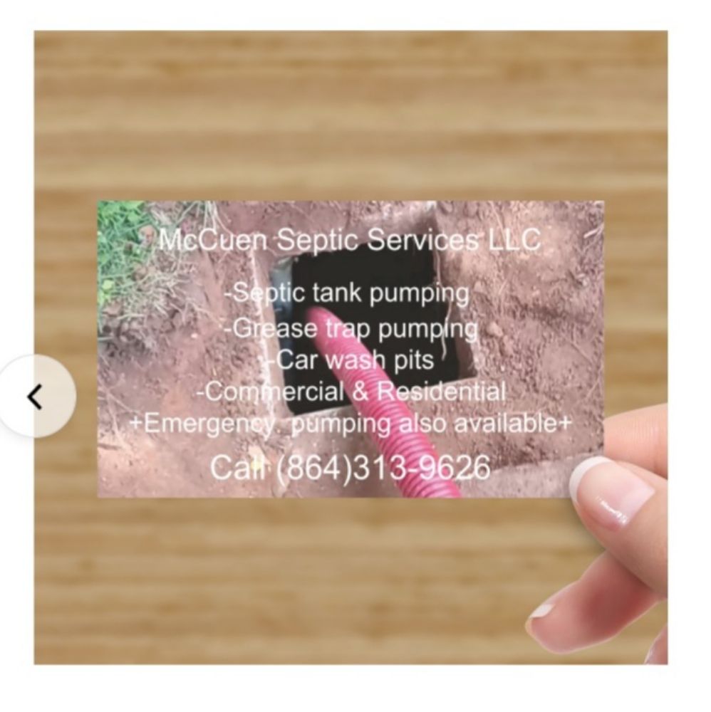 McCuen Septic Services - septic in Pelzer, SC