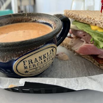 Franklin Mercantile Deli - Tomato basil soup is to die for!!! Seriously!! SO GOOD!!!! - Delis Near Me - Franklin, Tennessee Franklin Mercantile Deli - Tomato basil soup is to die for!!! Seriously!! SO GOOD!!!! - Delis Near Me - Franklin, Tennessee
