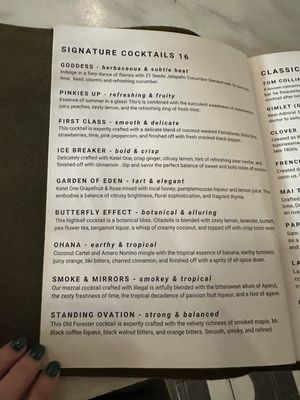 Menu photo 5 Social Roost St. Petersburg, FL