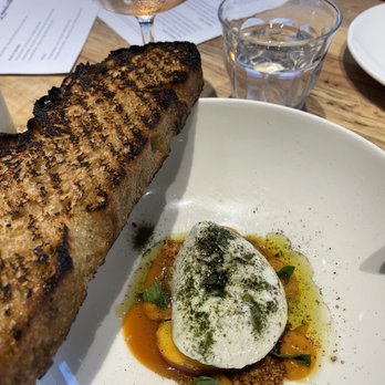 Launderette - Dinner Burrata - New American Near Me - Austin, Texas