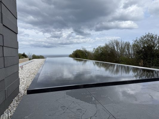 Time Capsule at Normandy American Cemetery and Memorial by null