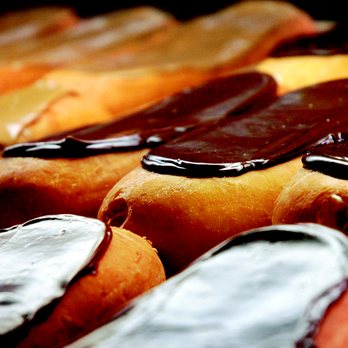 Essenhaus Bakery - a variety of pastries on display - Bakeries Near Me - Middlebury, Indiana