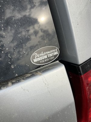 Performance Window Tinting