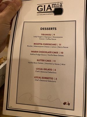 Menu photo 3 Gia Mia Naperville, IL