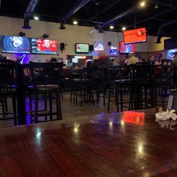 The dining area