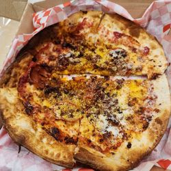 Arizona Last Stop - NY Pizza at AZ Last Stop. Why not.