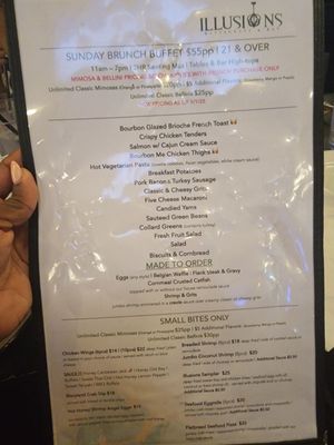 Menu photo 7 Illusions Restaurant and Bar Glen Burnie, MD