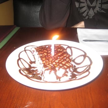 Mario's Table - Tiramisu - candle on top for my birthday - Italian Near Me - Chicago, Illinois Mario's Table - Tiramisu - candle on top for my birthday - Italian Near Me - Chicago, Illinois