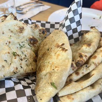 Clove Indian Cuisine - Garlic Naan - Indian Near Me - Renton, Washington