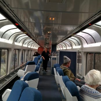 Amtrak - Nice Parlor Car for viewing.. - Trains Near Me - Seattle, Washington
