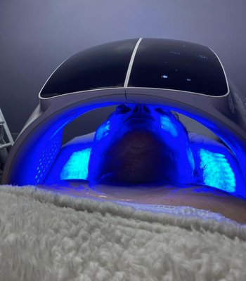 Blue Light Therapy - Blue light therapy is most commonly used to treat sun damage and premalignant or malignant skin cancer growths. It can actually be used to prevent skin cancer and remove both precancerous skin lesions and cancerous skin lesions that haven't spread to other areas of the body (or metastasized).