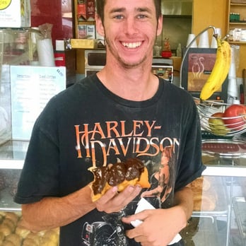 Jenny's Donuts - David is posing for a "Close Up Photo!" SMILE DAVID; We posted both of your photos. - Donuts Near Me - Redlands, California Jenny's Donuts - David is posing for a "Close Up Photo!" SMILE DAVID; We posted both of your photos. - Donuts Near Me - Redlands, California
