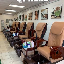 QT Nails - Come experience our relaxing pedicure chairs.