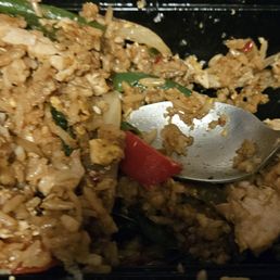 Thai basil fried rice, little spicy Thai basil fried rice, little spicy