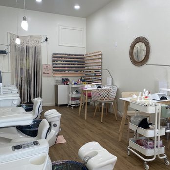 Tea Nails Bar - They have so many colors! - Nail Salons Near Me - Temple City, California