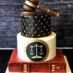The Pin-up Kitchen - Law graduation cake