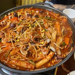 Baby octopus in spicy sauce Baby octopus in spicy sauce