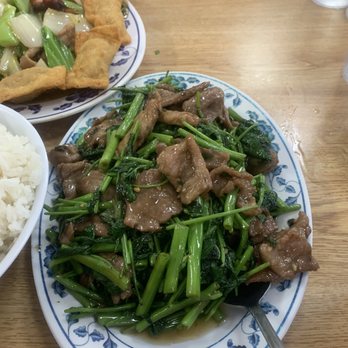 Golden Wheel - Beef ong choy - Chinese Near Me - Aiea, Hawaii