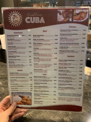 Menu photo 2 Caribbean Cuba Carrollton, TX