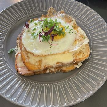 Trolley Cottage Cafe - Croque Madame - Breakfast & Brunch Near Me - Salt Lake City, Utah Trolley Cottage Cafe - Croque Madame - Breakfast & Brunch Near Me - Salt Lake City, Utah