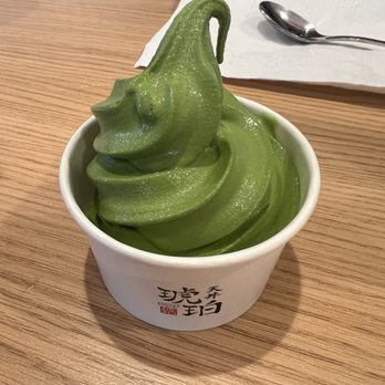 Tendon Kohaku - Matcha soft serve - Japanese Near Me - Bellevue, Washington