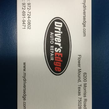 Driver's Edge - Auto Repair Near Me - Flower Mound, Texas Driver's Edge - Auto Repair Near Me - Flower Mound, Texas