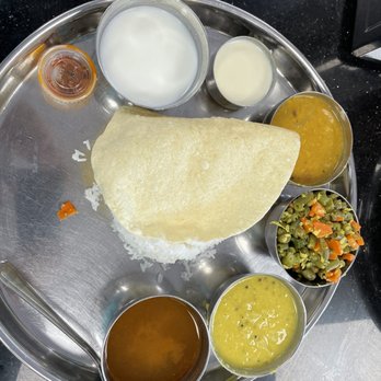 Komala Vilas - Weekend Lunch Thali -- Available from 1130am - Vegetarian Near Me - Sunnyvale, California Komala Vilas - Weekend Lunch Thali -- Available from 1130am - Vegetarian Near Me - Sunnyvale, California
