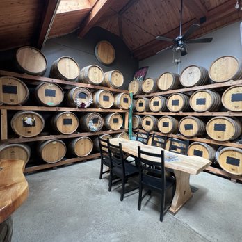 Flying Dutchman Winery - Inside seating - Beer, Wine & Spirits Near Me - Otter Rock, Oregon