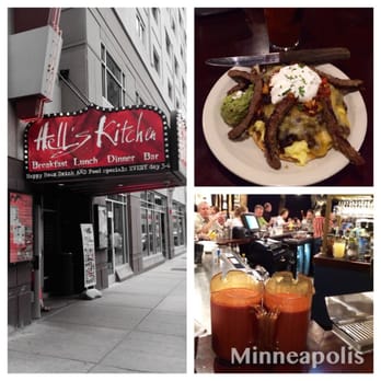 Hell's Kitchen - Coolest place for brunch ever!  10:00am Bloody Mary is a must. - New American Near Me - Minneapolis, Minnesota