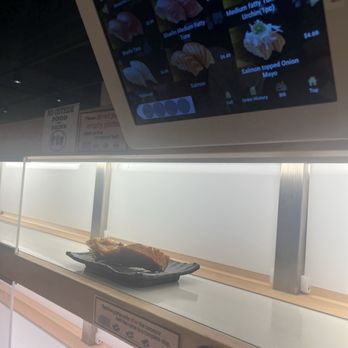 Waka Sakura - Conveyer belt and fried salmon collar - Conveyor Belt Sushi Near Me - Gardena, California Waka Sakura - Conveyer belt and fried salmon collar - Conveyor Belt Sushi Near Me - Gardena, California