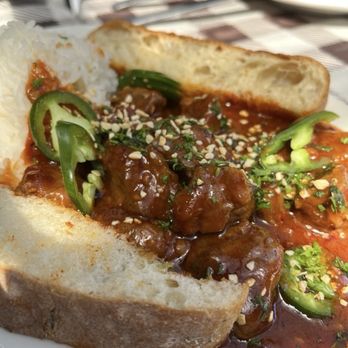 7 Mile House - Beef Salpicao - Sports Bars Near Me - Brisbane, California 7 Mile House - Beef Salpicao - Sports Bars Near Me - Brisbane, California