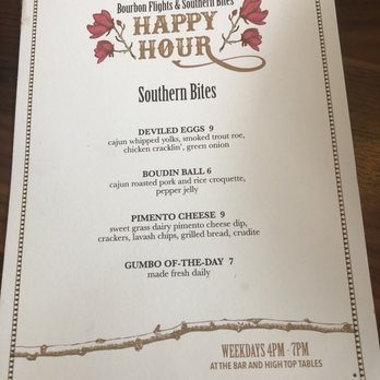 South Bar & Kitchen - Happy hour menu m-f at the bar... - Cajun/Creole Near Me - Pompano Beach, Florida South Bar & Kitchen - Happy hour menu m-f at the bar... - Cajun/Creole Near Me - Pompano Beach, Florida