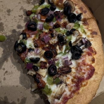 Pizza Crush - Almost done w my veggie pizza yum - Pizza Near Me - Pomona, California