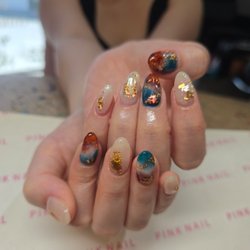 Pink Nails by Sarah