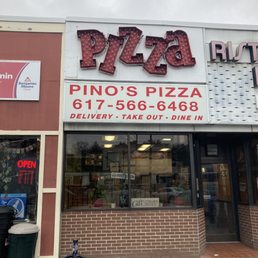 Exterior photo of Pino's Pizza - Brighton, Massachusetts Exterior photo of Pino's Pizza - Brighton, Massachusetts