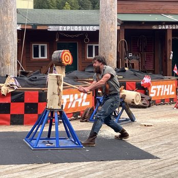 Great Alaskan Lumberjack Show - Performing Arts Near Me - Ketchikan, Alaska Great Alaskan Lumberjack Show - Performing Arts Near Me - Ketchikan, Alaska