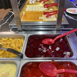 Quite a variety of simple desserts Quite a variety of simple desserts