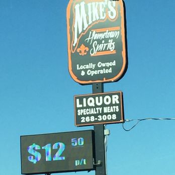 Mike's - Buisness Sign - Drive-Thru Bars Near Me - Dixie Inn, Louisiana