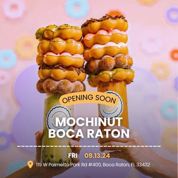 Mochinut - Coming soon 9/13/24 (Fri) - Donuts Near Me - Boca Raton, Florida Mochinut - Coming soon 9/13/24 (Fri) - Donuts Near Me - Boca Raton, Florida