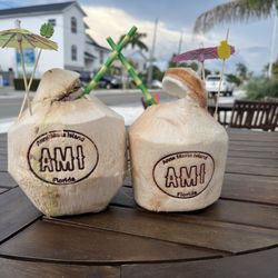 AMI Coconuts - Matcha coconut and cocolada